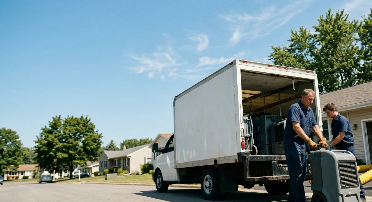 Water Damage Cleanup in Brownsboro, TX near me
